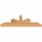 Ekena Millwork Saratoga Smooth Timber Gable Bracket, Western Red Cedar, 72"W x 24"H x 5 1/2"D x 5 1/2"F, 8/12 Pitch GBW072X24X0606SAR00SWR - alternate 2